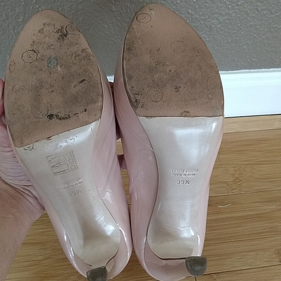 Miu Miu Nude Leather Pumps with Topy Soles - Picture 4 of 8